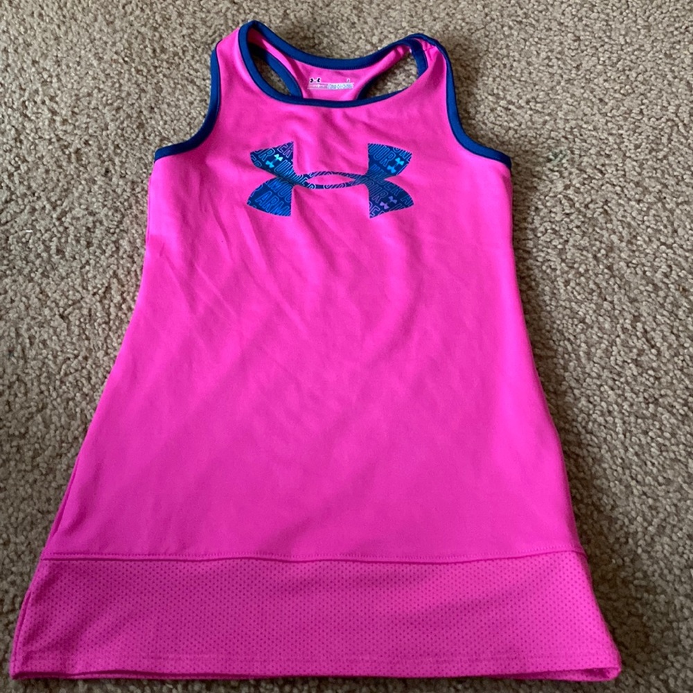Little girls under armour tank top size 4